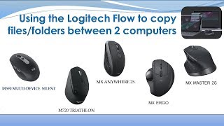 gammelklog spænding bred Logitech Flow : Copy files folders between 2 computers - YouTube