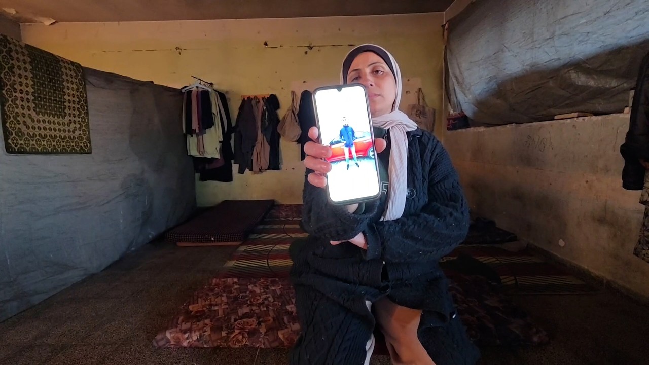 عائلة المفقود هيثم المصري من رفح جنوب قطاع غزة تعيش على أمل عودته رغم مرور عامين على اختفائه