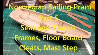 Model Shipways Norwegian Sailing Pram, Part 5