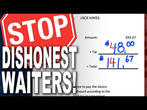 STOP DISHONEST WAITERS! with this FREE Tip Calculator! | Introducing...TipiT!
