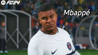 FC 24 modo carreira jogador MBAPPÉ | Stade de Reims x PSG - Ligue 1 | PS5 gameplay