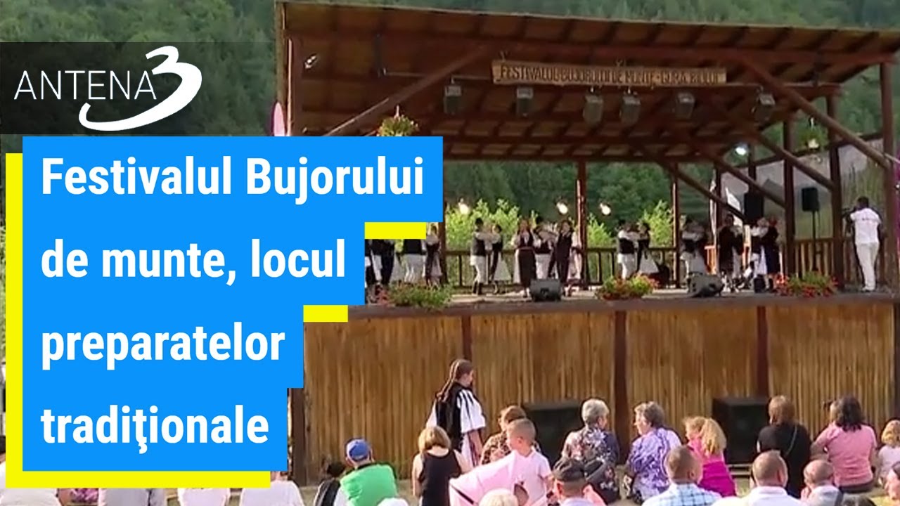 Festivalul Bujorului de munte, locul preparatelor tradiţionale
