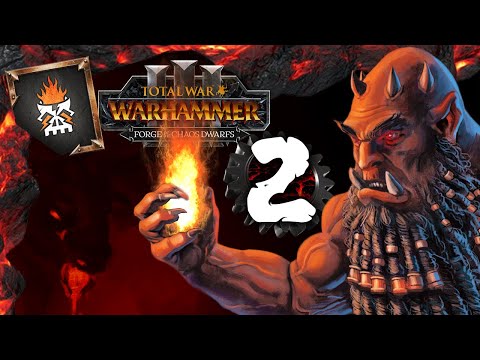 Видео: Гномы Хаоса Total War Warhammer 3 прохождение за Астрагота Железнорукого (сюжетная кампания) - #2