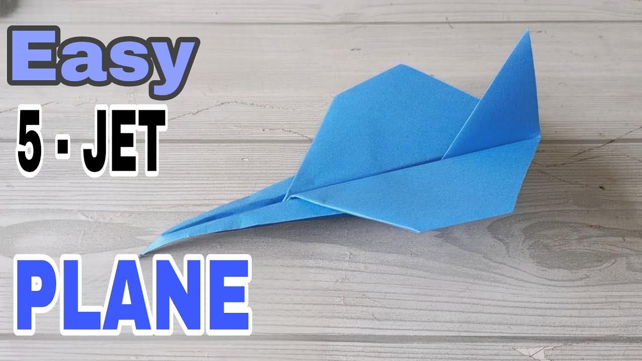 F-5 JET PLANE ORIGAMI| HOW TO MAKE JET PLANE| TUTORIAL| FOLDING| PAPER ...
