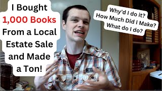 I Picked Up a Thousand Books from a Local Estate Sale - An eBay Reseller's HUGE Score (Part One) I Picked Up a Thousand Books from a Local Estate Sale - An eBay Reseller's HUGE Score (Part One)