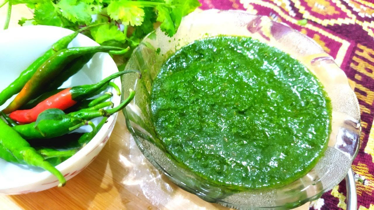 Easy & Quick Dhania Chutney Recipe l Coriander Dip l Odia Dhania