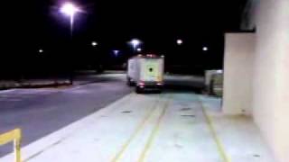 Publix Truck Pulling Away From Dock