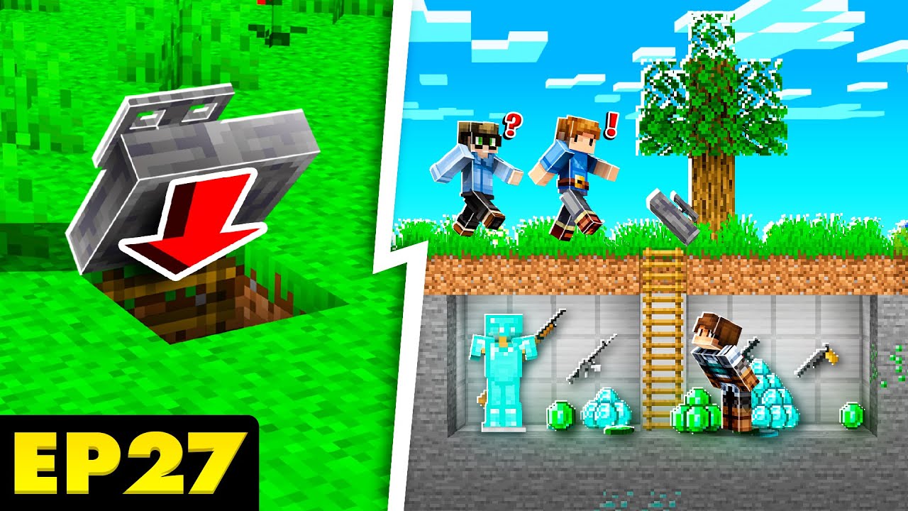 We FOUND HENWY'S SECRET BASE in SkyFactory w/ FRIENDS! - EP.27