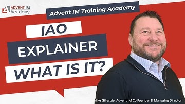 INFORMATION ASSET OWNER (IAO) TRAINING | Advent IM Training Academy