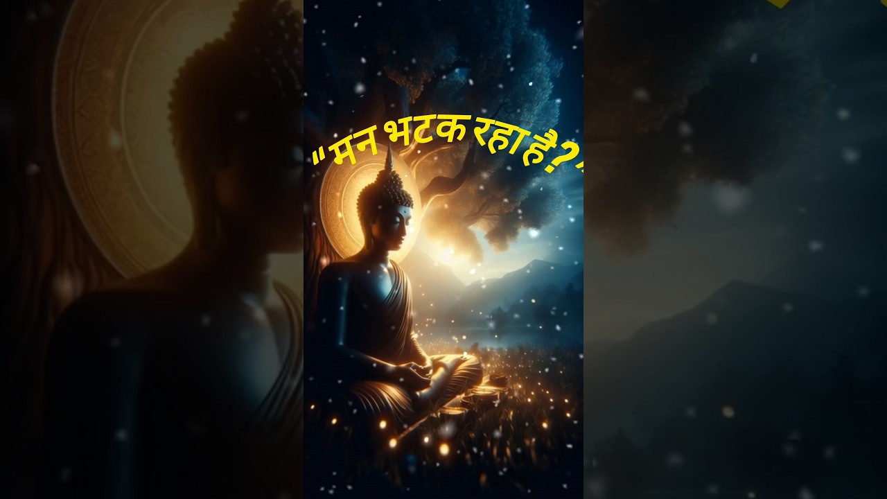 “If Your Mind Is Wandering, Listen to This — Buddha’s Eye-Opening Truth” 