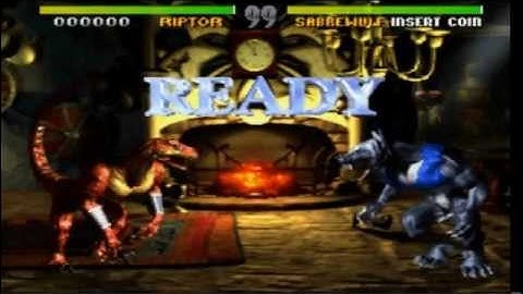 Killer Instinct: Riptor vs Sabrewulf