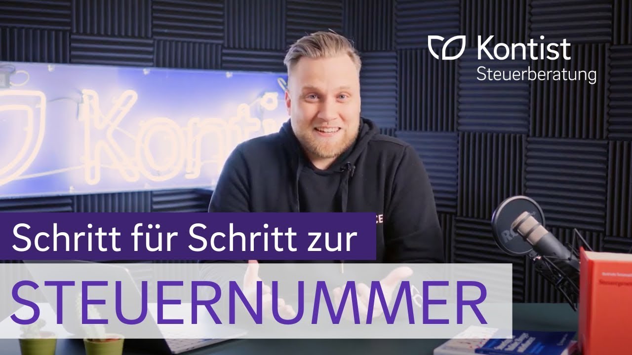 New STEUERNUMMER beantragen | SELBSTSTÄNDIG WERDEN erste Schritte