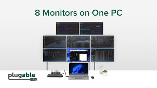 How to Easily Connect Up to 8 Monitors to a Windows Computer