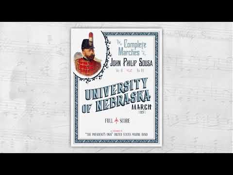 SOUSA “University of Nebraska” (1928) - "The President's Own" United States Marine Band