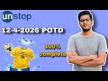 Unstop Problem of the Day | 12-04-2026 | VILLAGE FAIR GAME ZONES