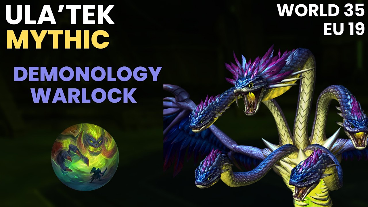 Mythic Ula'tek - Rank 1 Demonology Warlock POV