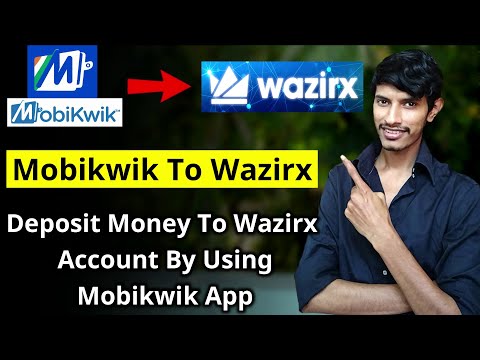 How To Deposit Money To Wazirx By Using Mobikwik App | Transfer Funds From Mobikwik To Wazirx