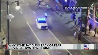 Downtown Memphis crime: Guns, lack of fear driving numbers up