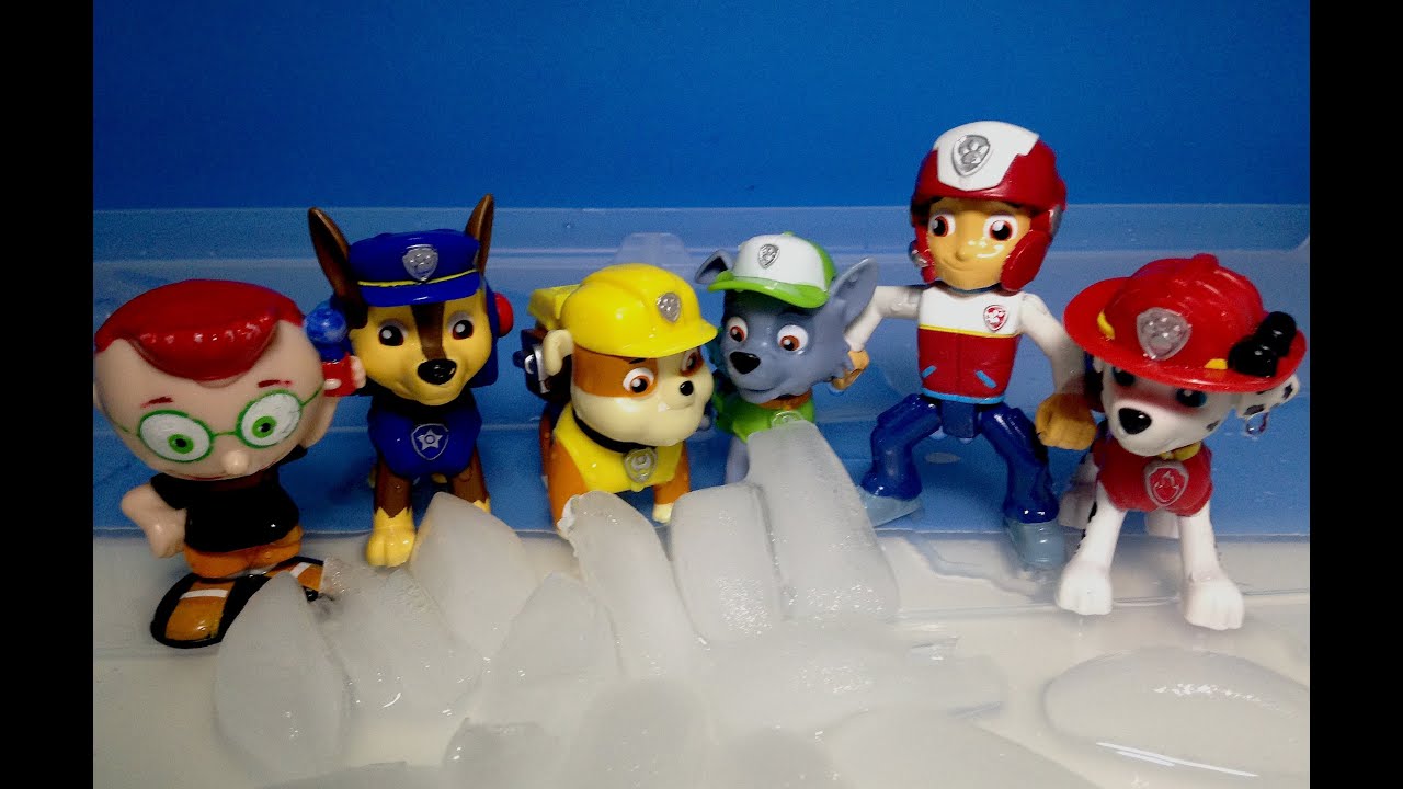 PAW PATROL "Parody" ICE BUCKET CHALLENGE [Nickelodeon] with LITTLE