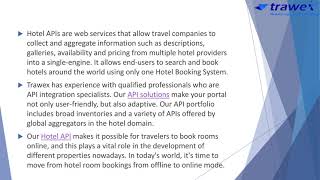 Hotel API | Trawex