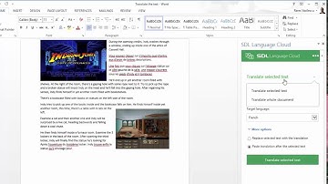 SDL Language Cloud - Translation for documents - quick demo