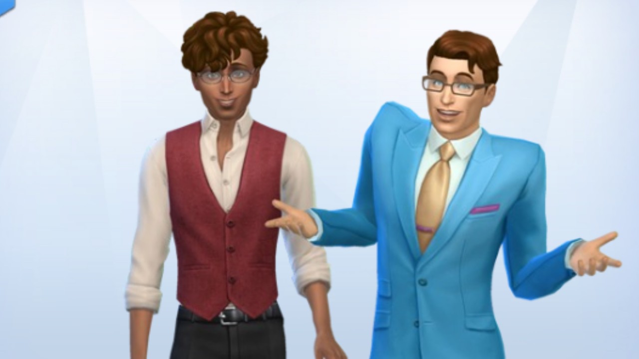 Alastor and Vox don't survive the Sims 4