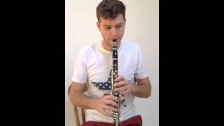Centered tone selmer clarinet