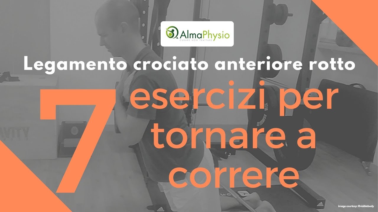 Legamento crociato anteriore: 7 esercizi per tornare a correre - YouTube