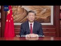 Си Цзиньпин в новогоднем обращении выразил восхищение самоотверженностью и мужеством граждан Китая