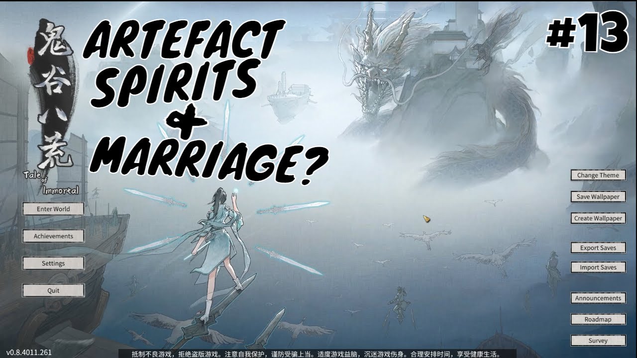 Artefact Spirits and MARRIAGE? - Tale of Immortal - Episode 13 - YouTube
