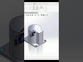 fanuc LR series robot base design on solidworks #emengi4all #CAD #solidworks