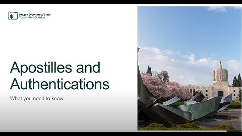 Apostilles and Authentications: What do you need to know?