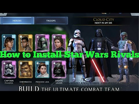 How to install and play STAR WARS RIVALS EASY!!