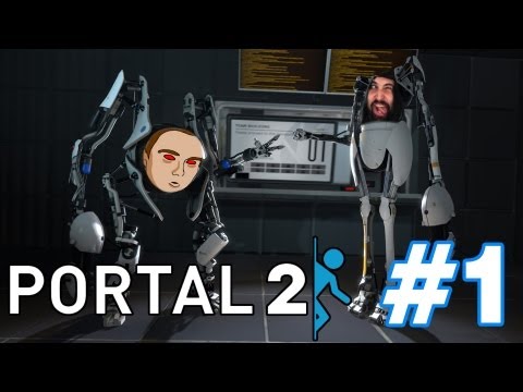Que linda que es la Cooperatividad - Portal 2 con DeiGamer #1