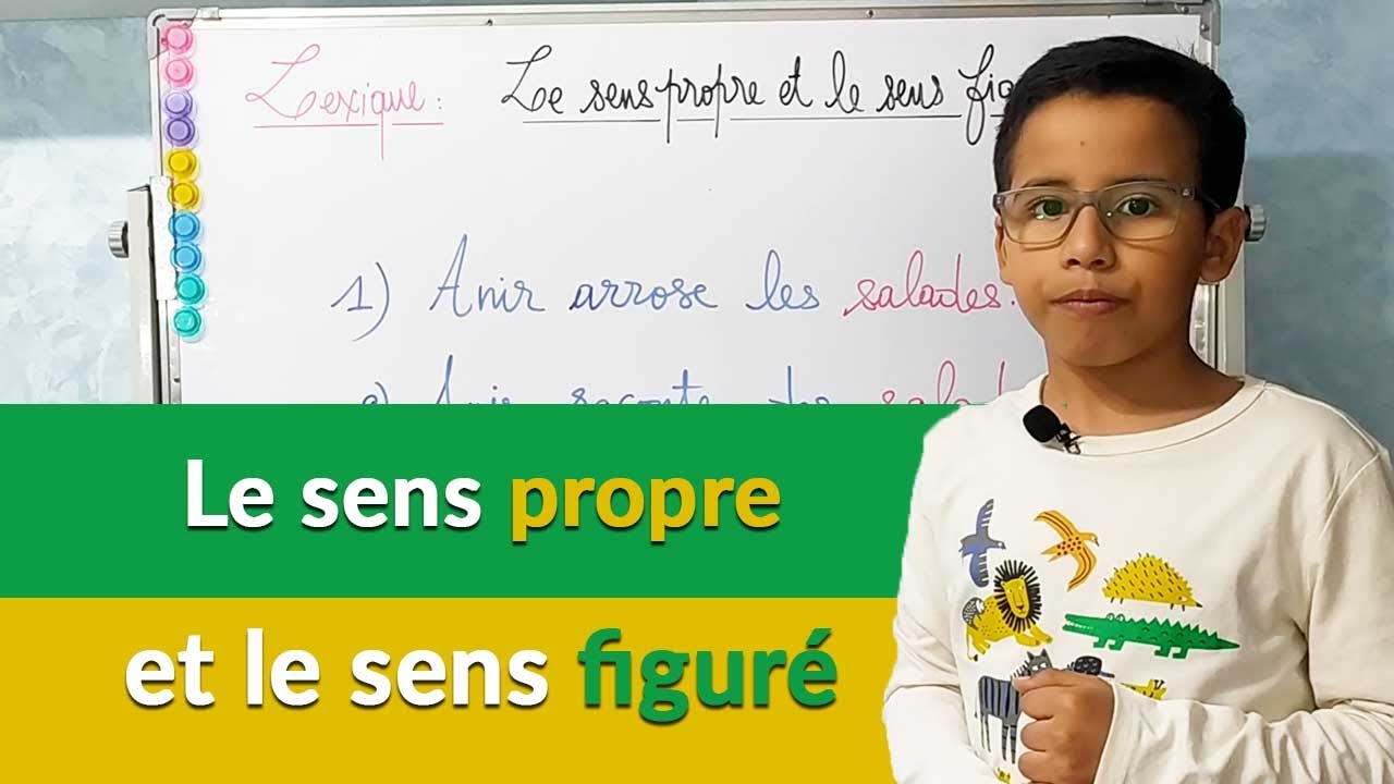 Le sens propre et le sens figuré (Lexique)