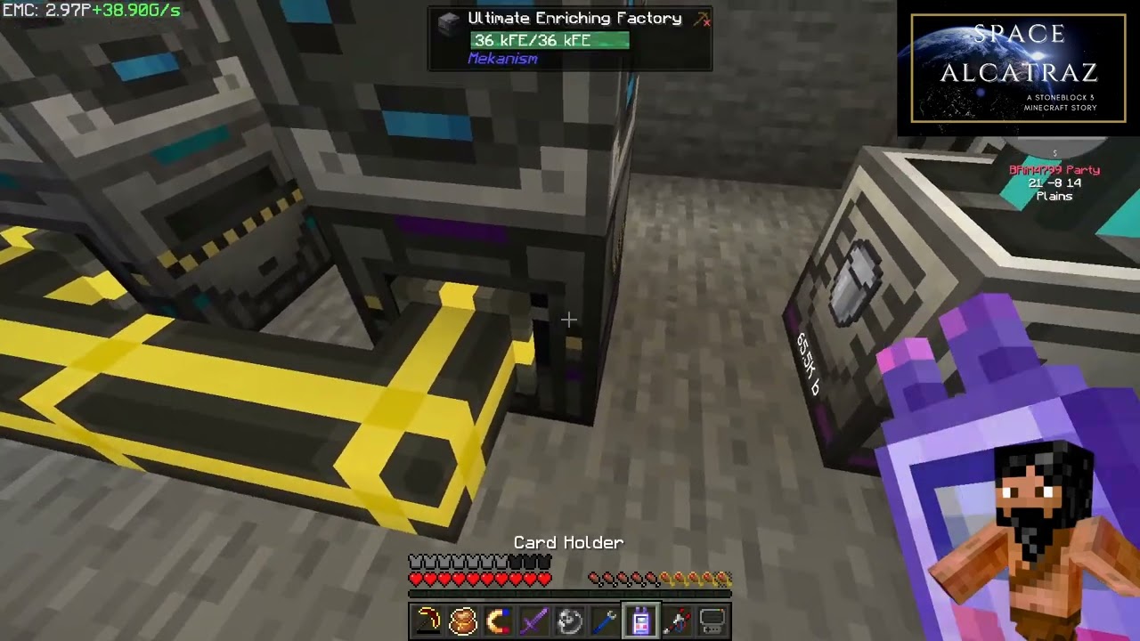 [Space Alcatraz] - MINING Turtles... MINING... - Ep 19 Stoneblock3