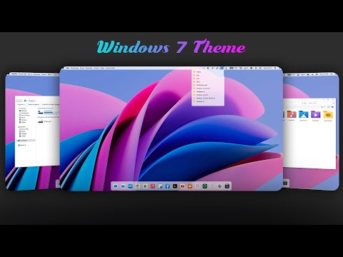 Make your windows 7 look unique || New windows 7 theme 2022 || VIN STAR