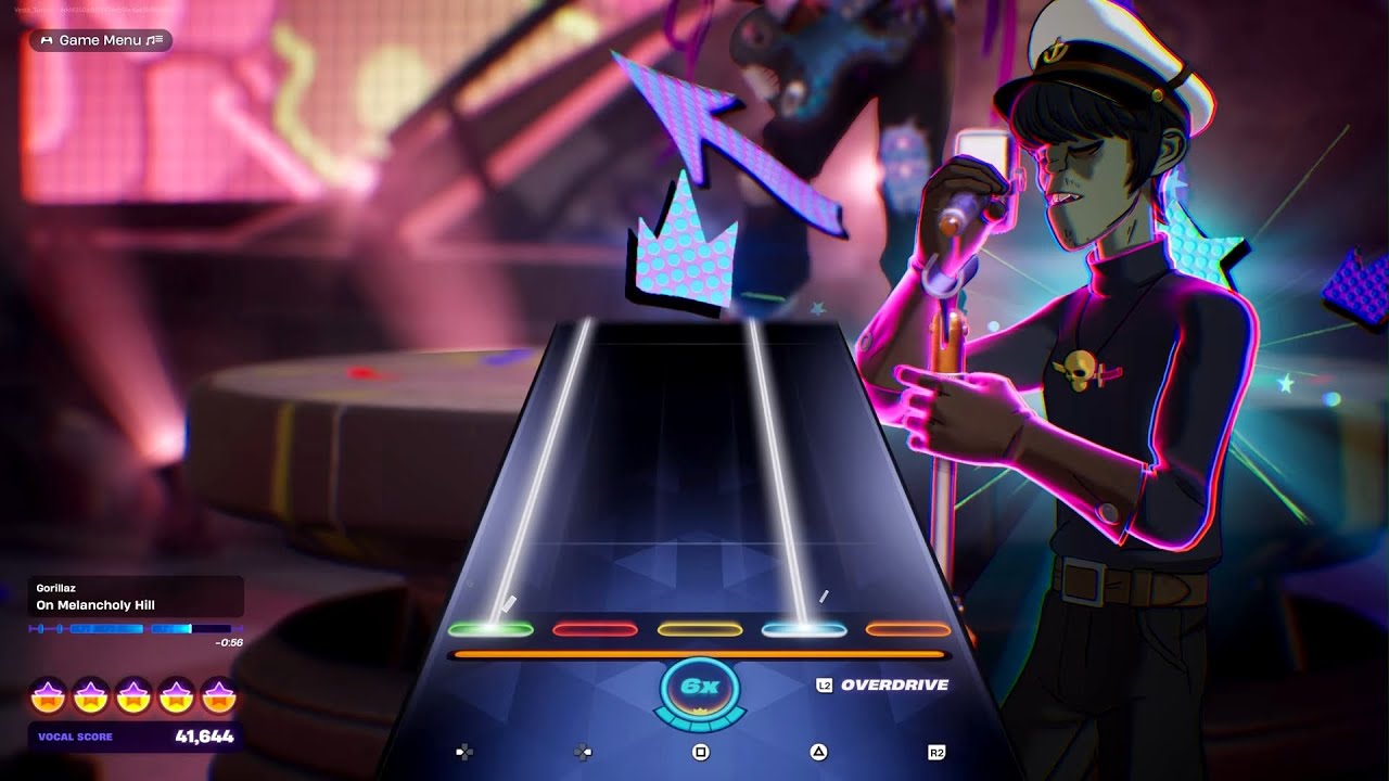 On Melancholy Hill - Gorillaz - Fortnite Festival Artist Showcase