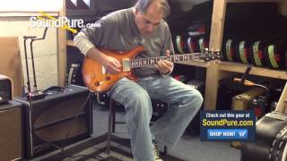 PRS Ted McCarty DC 245 10 Top Birds Smokeburst - Quick n' Dirty
