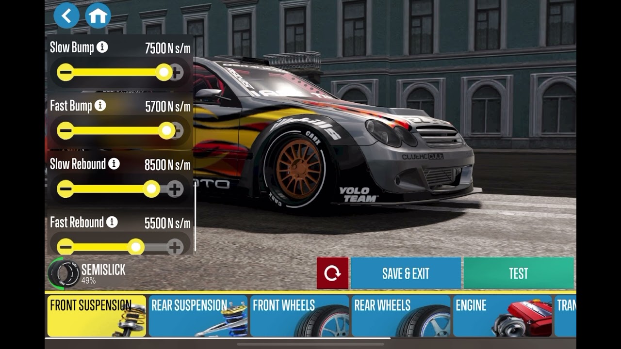 CarX Drift Racing 2 Warden 6.2Lt V8S Tune