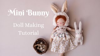 Small Bunny doll tutorial