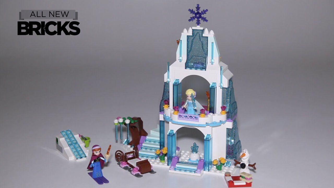 Lego Disney Elsa's Sparkling Speed Build - YouTube