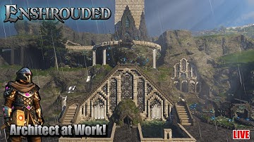 Architect-Level Cathedral Design | Enshrouded Mega Build LIVE