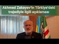 Akhmed Zakayev&#39;in Türkiye&#39;deki trajediyle ilgili açıklaması
