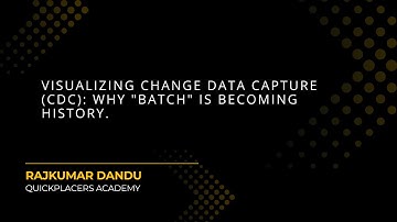 Change Data Capture (CDC) Explained Simply | Batch vs. Real-Time Data