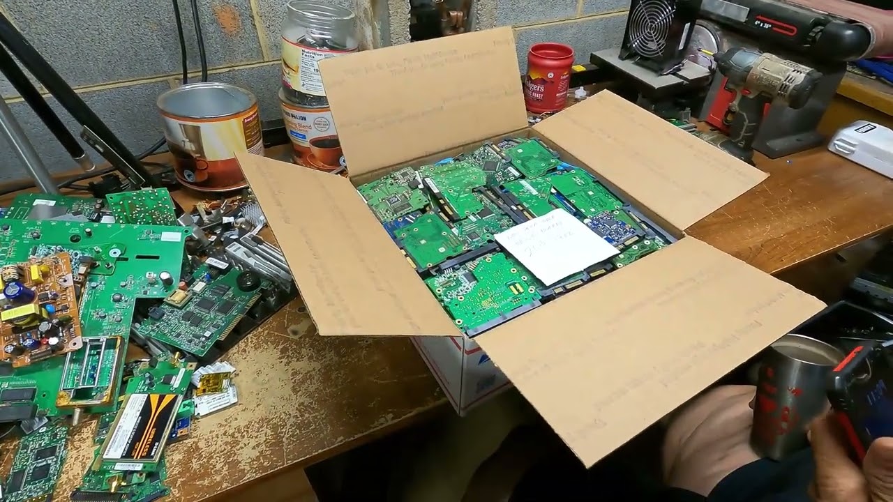 How to ship e-waste to Board Sort. 