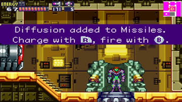 Metroid Fusion #24 Diffusion Missile