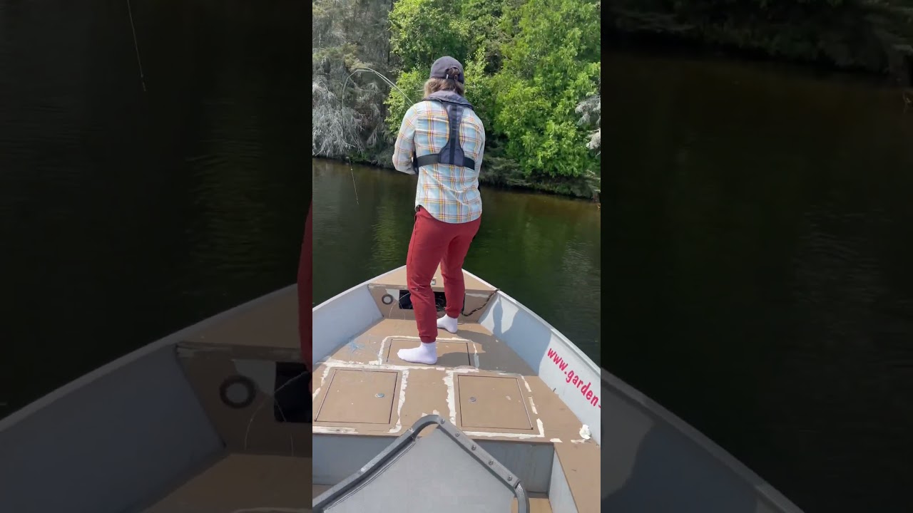 Watching a smallmouth bass crush your streamer is about as good as it gets! 🎥 Jessica Suvak