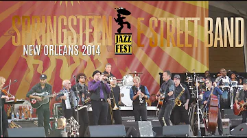 Jazz Festival 2014 New Orleans Bruce Springsteen & The Street Band  (w/Jon Fogerty) 10th Anniversary