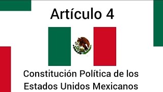 Artículo 4 constitucional (explicación sencilla) #constitución #mexico #ley #derechoshumanos